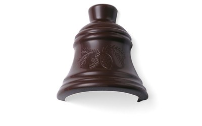 Xmas bell 3D dark small