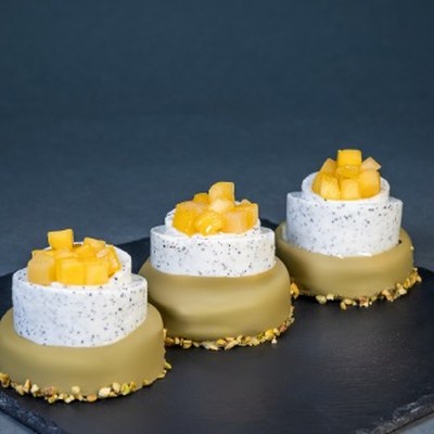 Mango Pistachio Glaze