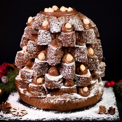 Chocolate Star Pandoro