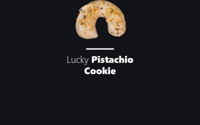 Lucky Pistachio Cookie