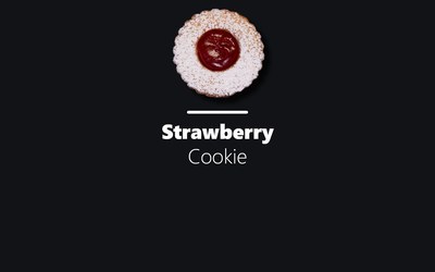 Strawberry Cookie