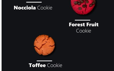 Toffee/Forest Fruit/Nocciola Cookies